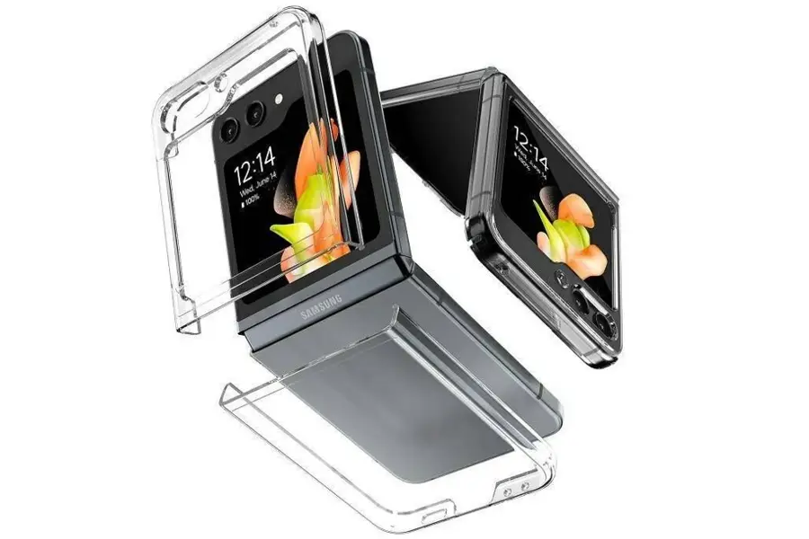 Etui do Samsung Galaxy Z Flip 5 Mercury Goospery PC Hard Case przezroczyste